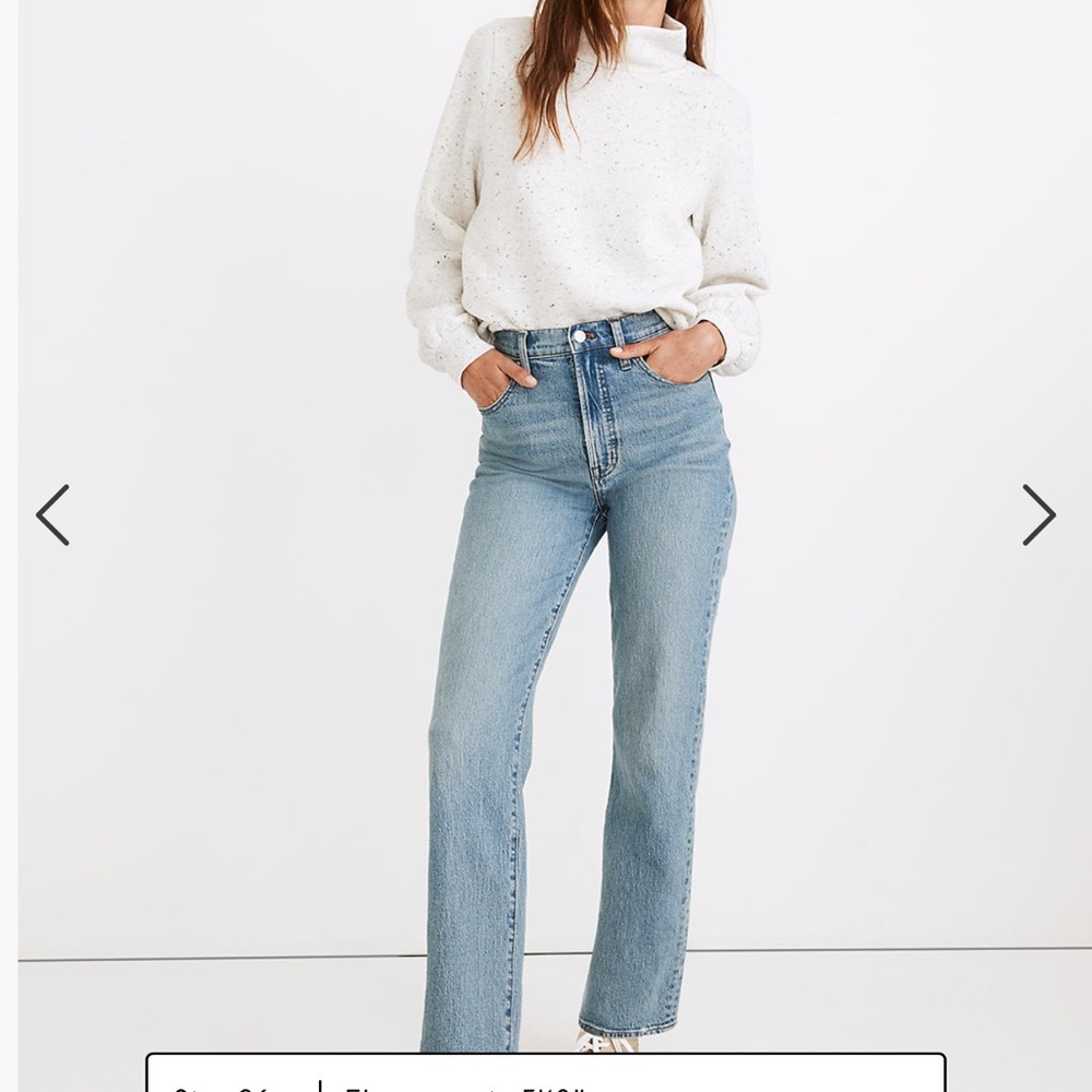 Madewell Classic Straight Jean